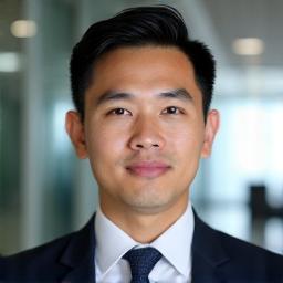 Portrait of Jason Tran, Portfolio Analyst, focused and professional.