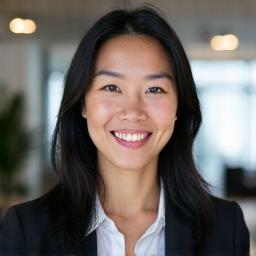 Portrait of Jessica Lee, Client Relations Manager, with a friendly expression.