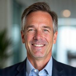 Portrait of Mark Johnson, Financial Literacy Lead, with an approachable smile.