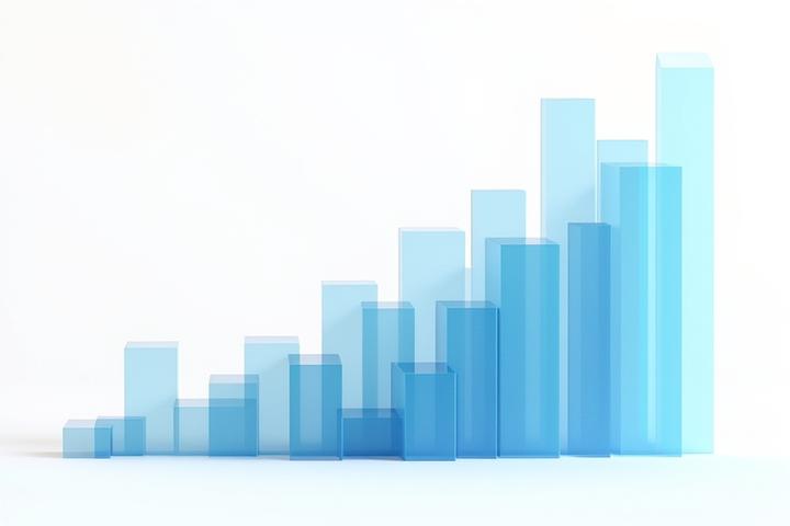 Financial charts and graphs representing tax savings